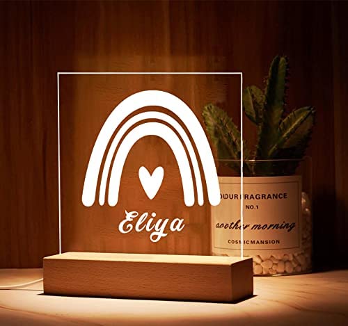 Personalized Cartoon Wood-base Night Light Multi Styles