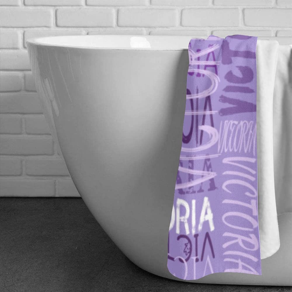 Personalized Word Name Arts Beach Towels