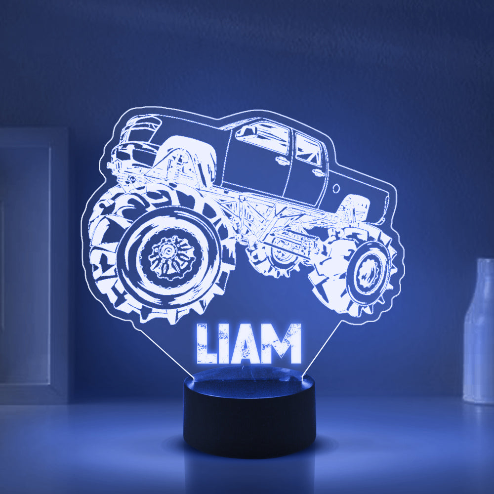 Personalized 7/16 Colors Changing Led Night Light Off Road Trucks