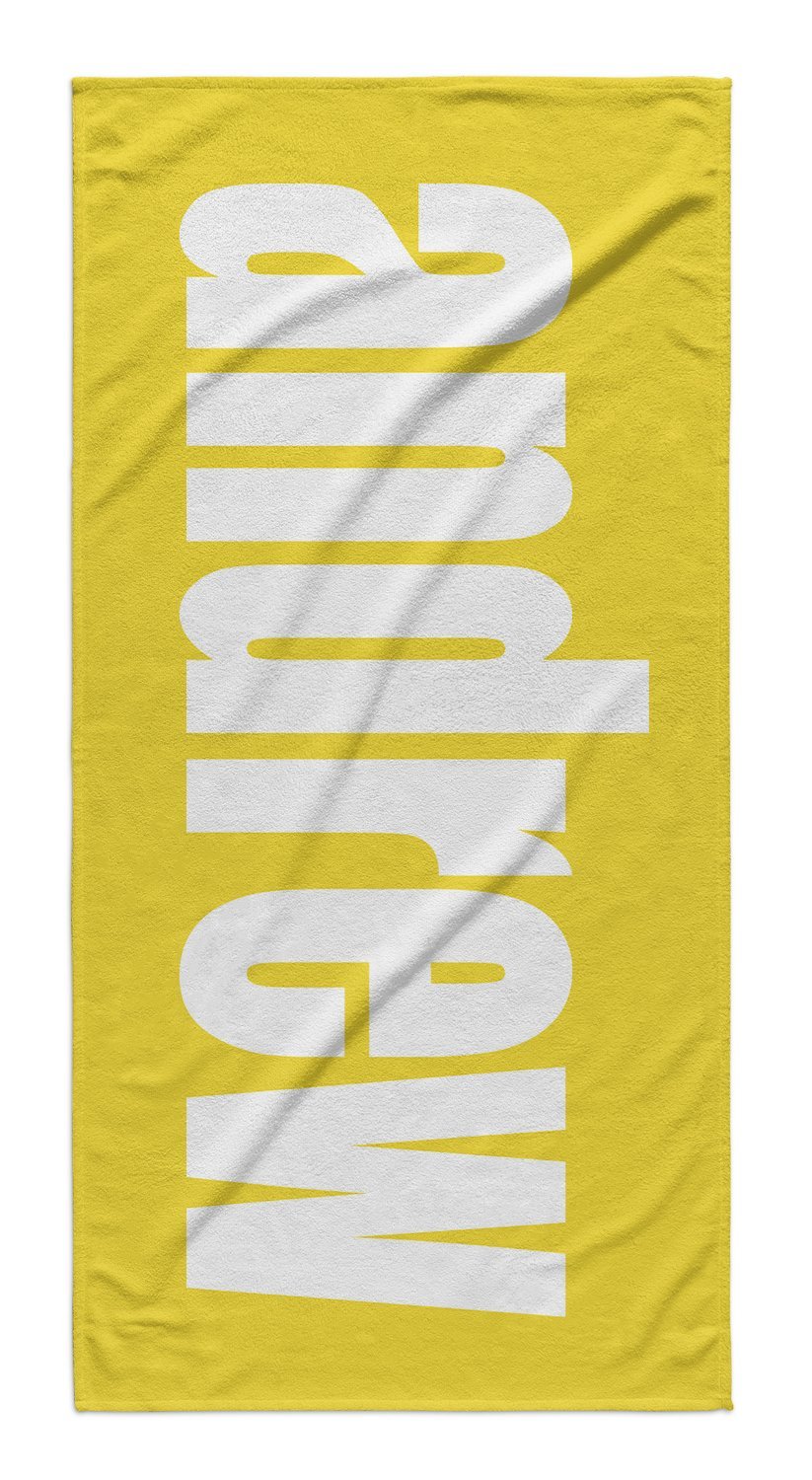 Personalized Beach Towel Solid Bolds