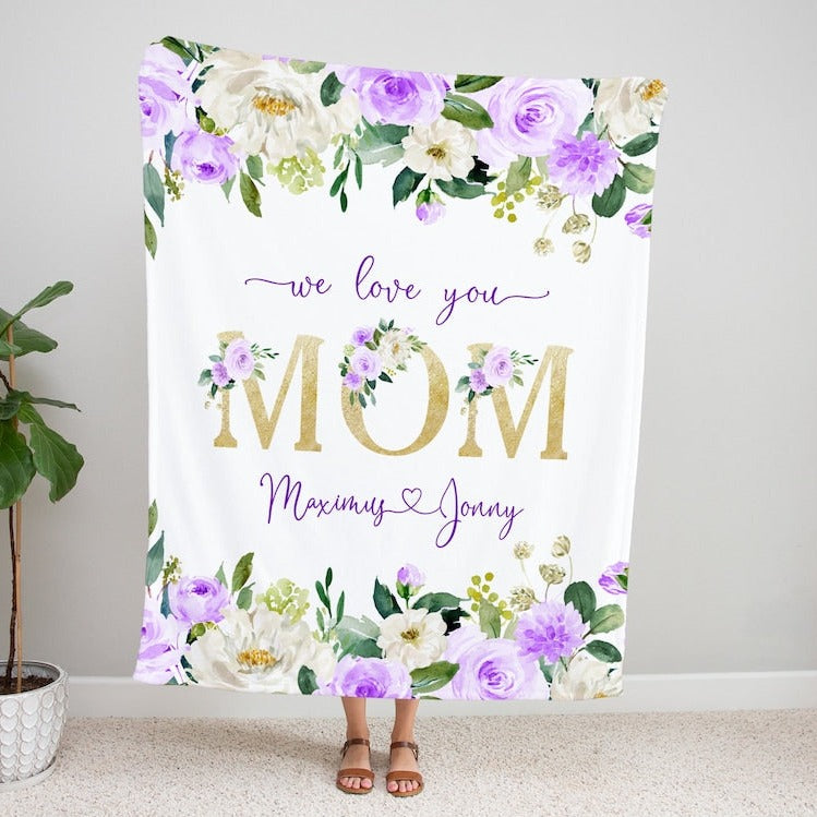 mother's day gift blanket
