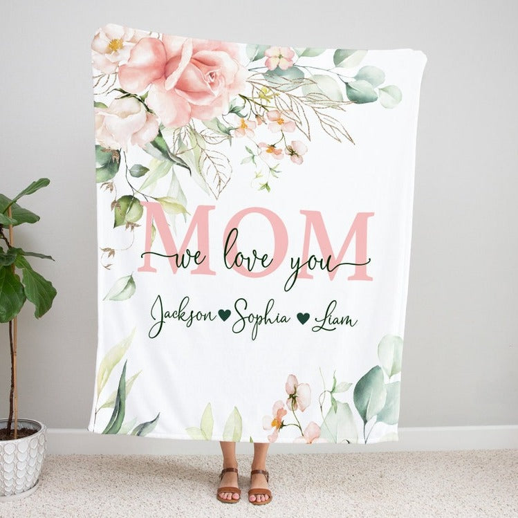 mother's day gift blanket