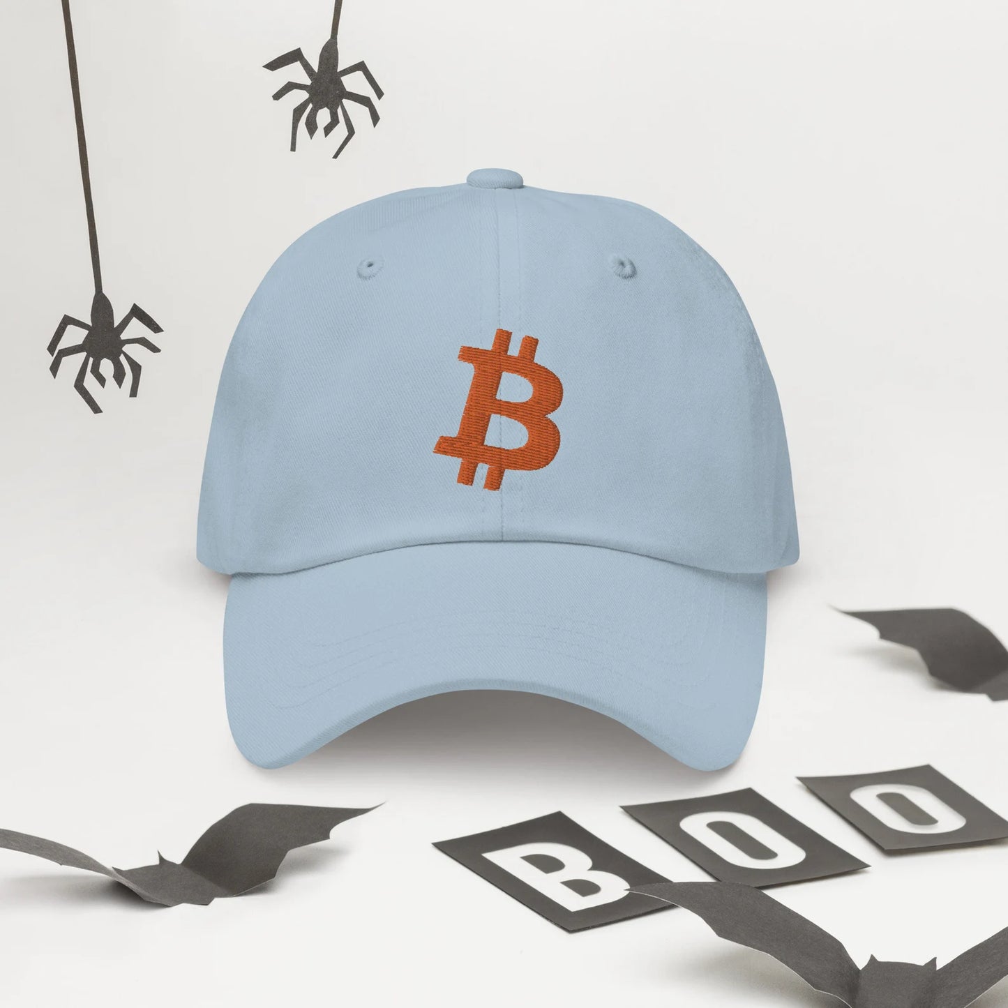 Bitcoin Embroidered Dad Hat