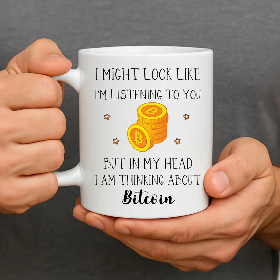 Bitcoin Gift - Funny Bitcoin Mug