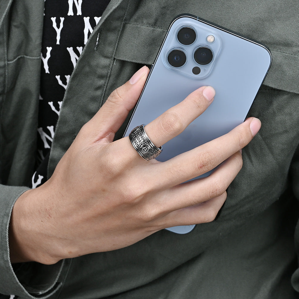 Elegant Bitcoin Ring