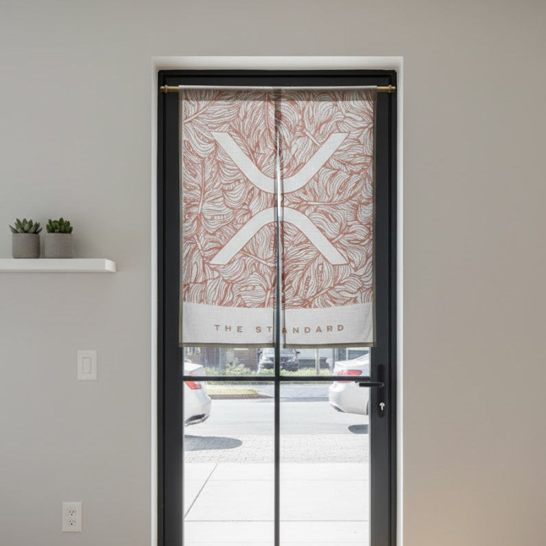 Crypto Logo Door Curtain XRP