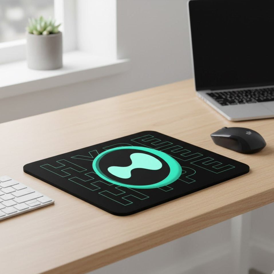 Hyper Liquid Logo Mouse Pad
