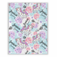 Custom Magical Unicorn With Name Blankets Crystal