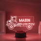 Personalized 7/16 Colors Changing Led Night Light Truck