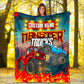Custom Name Fleece Cartoon Blanket II02 - Truck