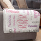 Personalized Name Word Art With Monogram Baby Girl Fleece Blanket