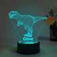 Personalized T-rex 7/16 Colors Changing Led Night Light