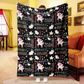 Custom Magical Unicorn Blanket With Name Heart