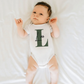 Personalized Baby Onesie Initial With Name