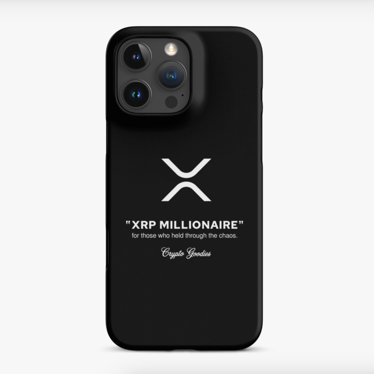 XRP MILLIONAIRE SNAP CASE FOR IPHONE