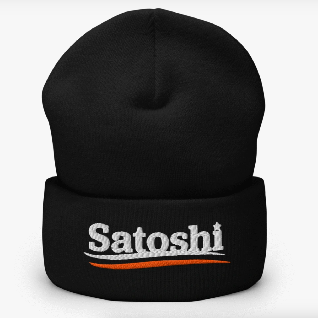 Satoshi Embroidered Beanie