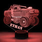 Personalized 7/16 Color Changing Pickup Truck 3D Illusion Led Lamp