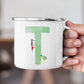 Personalized Multi Colors Rim Enamel Bird Family Mug | 22112821