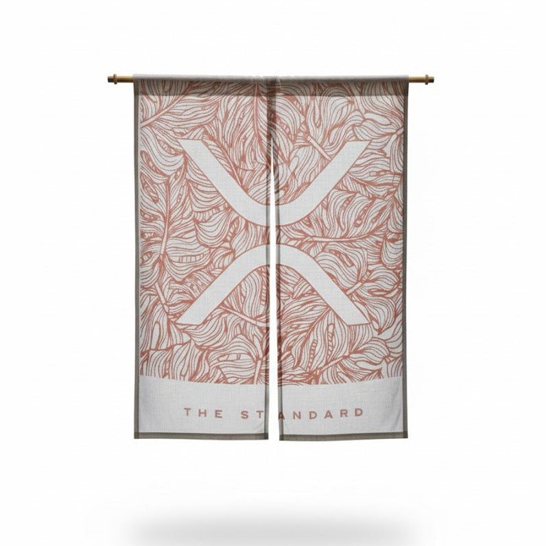 Crypto Logo Door Curtain XRP
