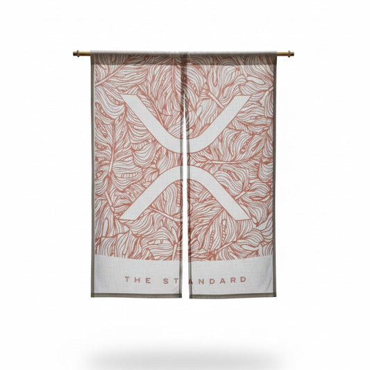 Crypto Logo Door Curtain XRP