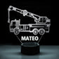 Personalized 7/16 Color Changing Crane Truck 3D Illusion Led Lamp 22120602