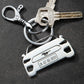 Personalised Car Keychain in Any Model with Number Plate Info