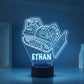 Personalized 7/16 Colors Changing Led Night Light Bulldozer