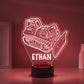 Personalized 7/16 Colors Changing Led Night Light Bulldozer