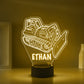 Personalized 7/16 Colors Changing Led Night Light Bulldozer
