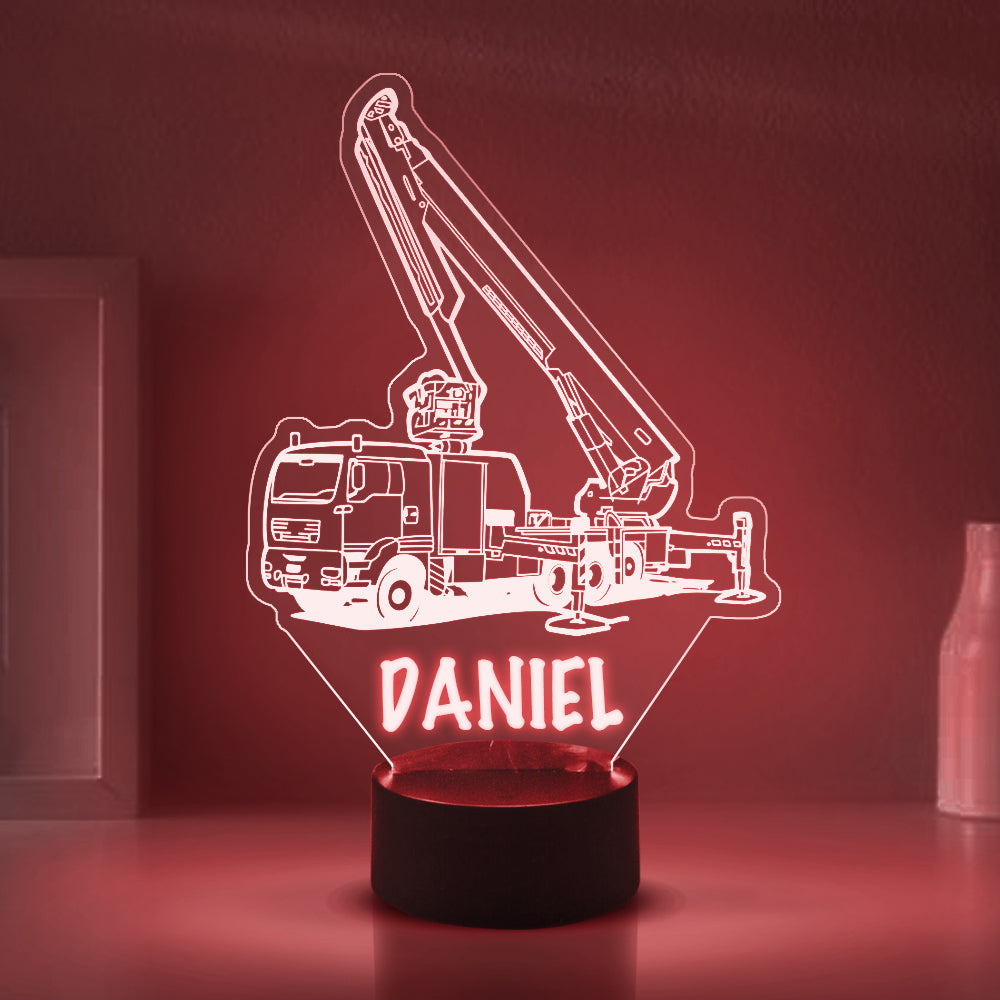 Personalized 7/16 Colors Changing Led Night Light Crane