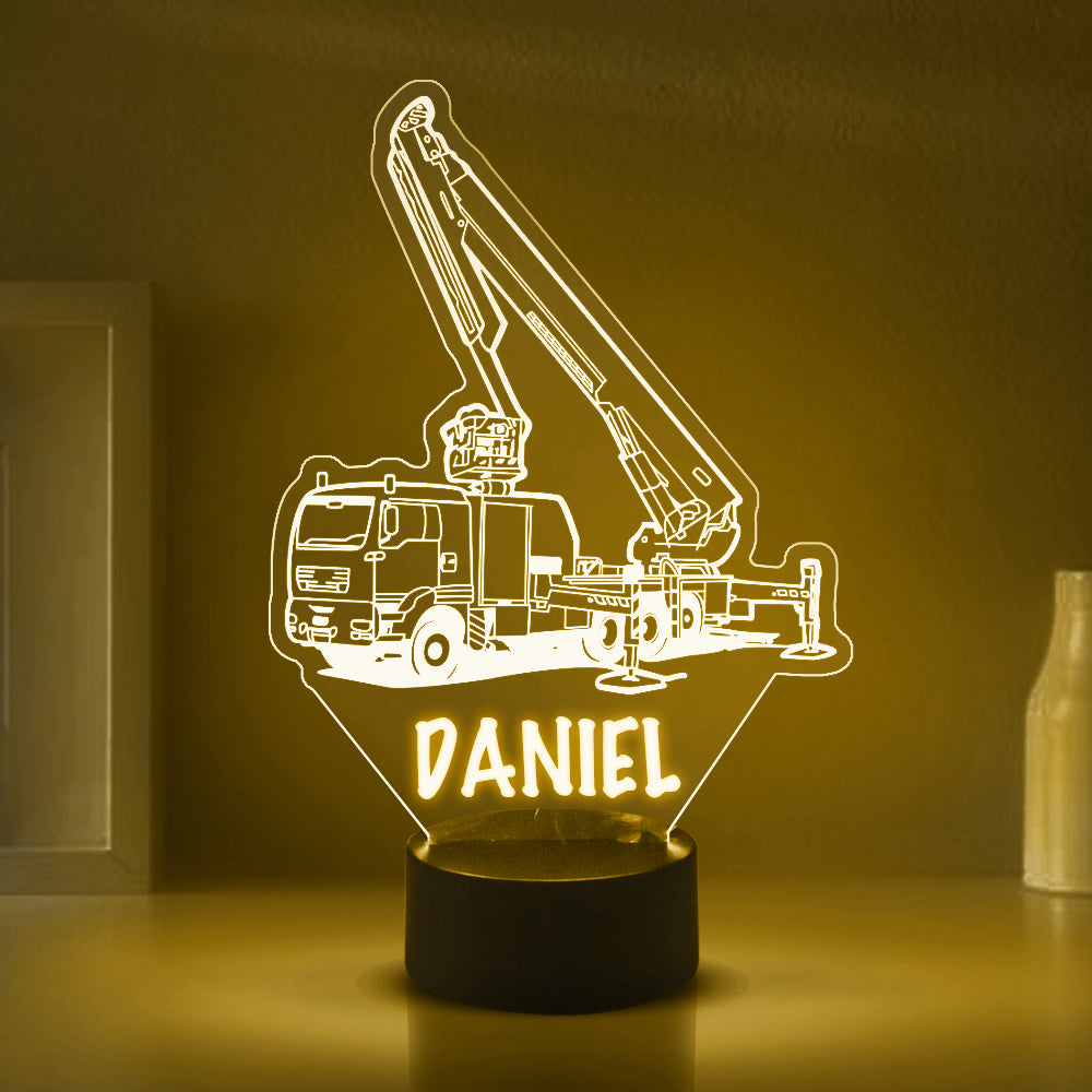 Personalized 7/16 Colors Changing Led Night Light Crane