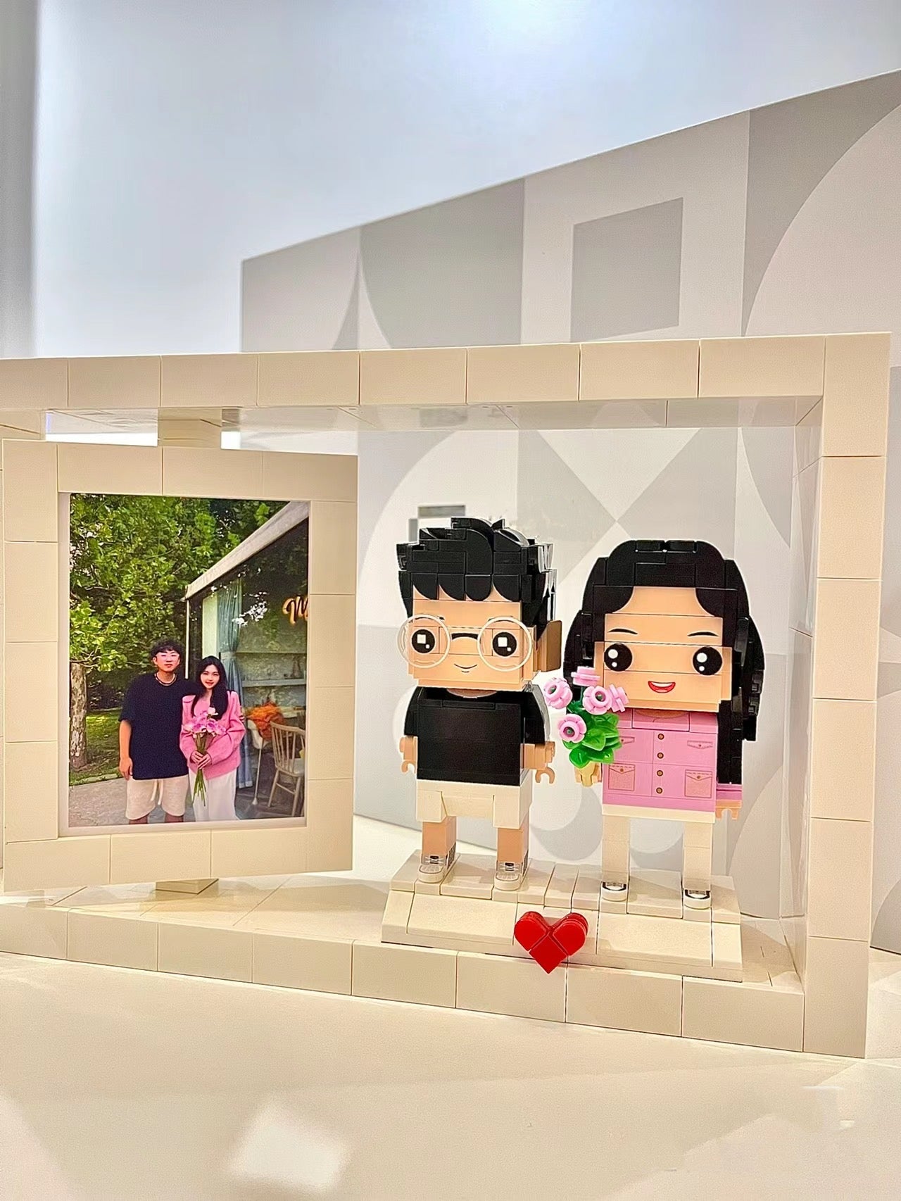 Mother's Day Brick Figure, Customizable, Full Body, 1 Person Custom Brick Figure