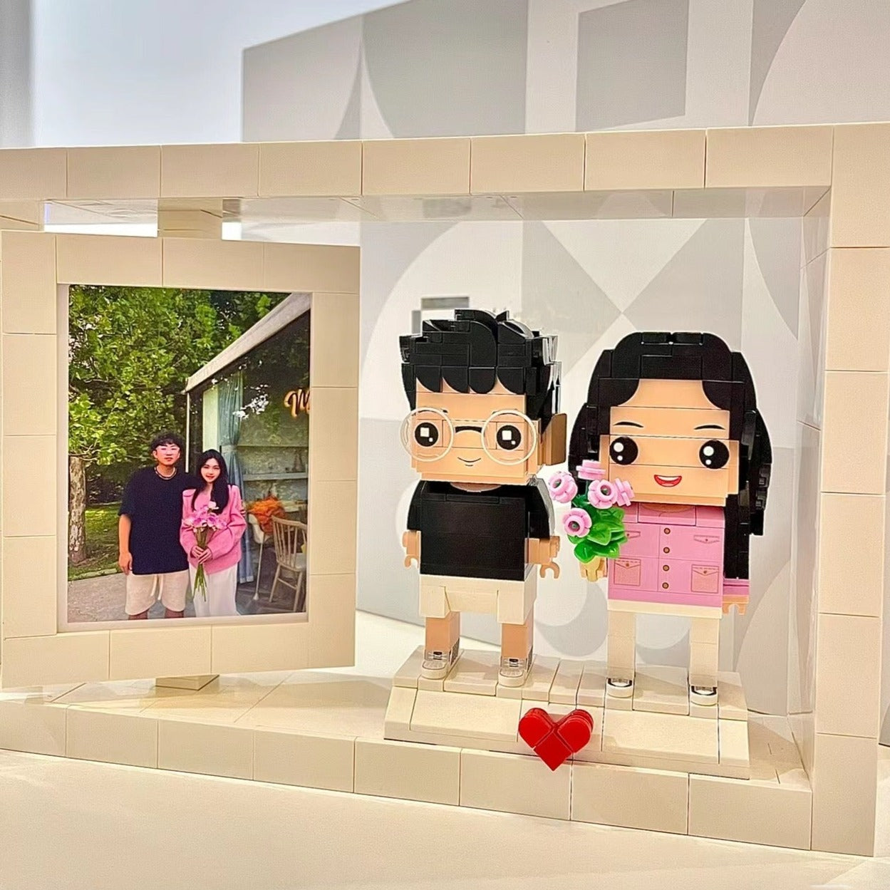 カスタム・ケーキ型ブロックフィギュア - fallookの母の日ギフト