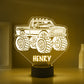 Personalized 7/16 Colors Changing Led Night Light Monster Truck