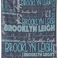 Personalized Cute Name Word Art Multi Colors Fleece Blanket