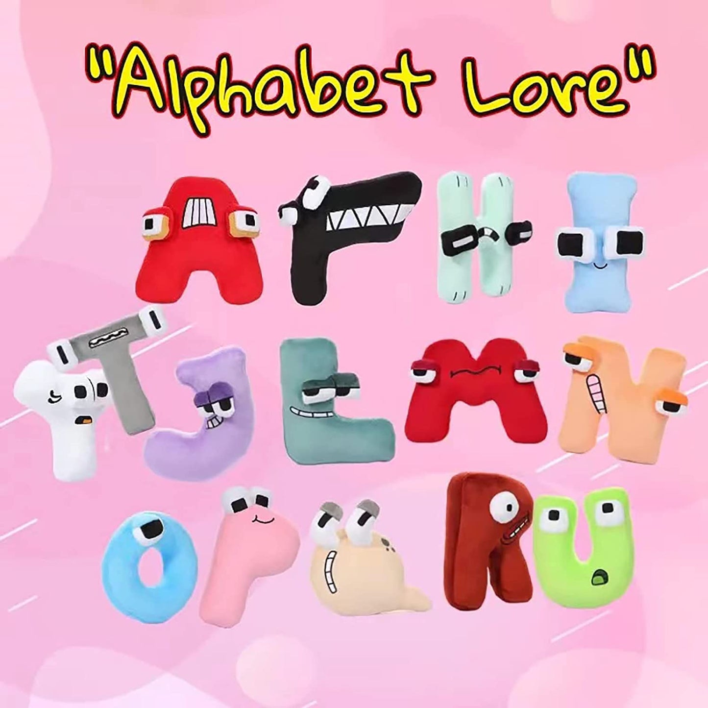 Personalized Alphabet Lore Plush Toys
