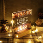 Custom Photo Engraved Night Lights Film Photo Light Home Gift For Love
