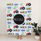 Personalized Minky Swaddle Blanket Transport Tools