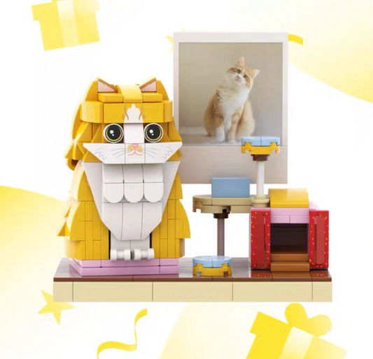 Custom Pet Particle Block Figure Deluxe Edition