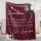 Personalized Mom/Nana/Auntie Blanket We Hope Every Time We Love You