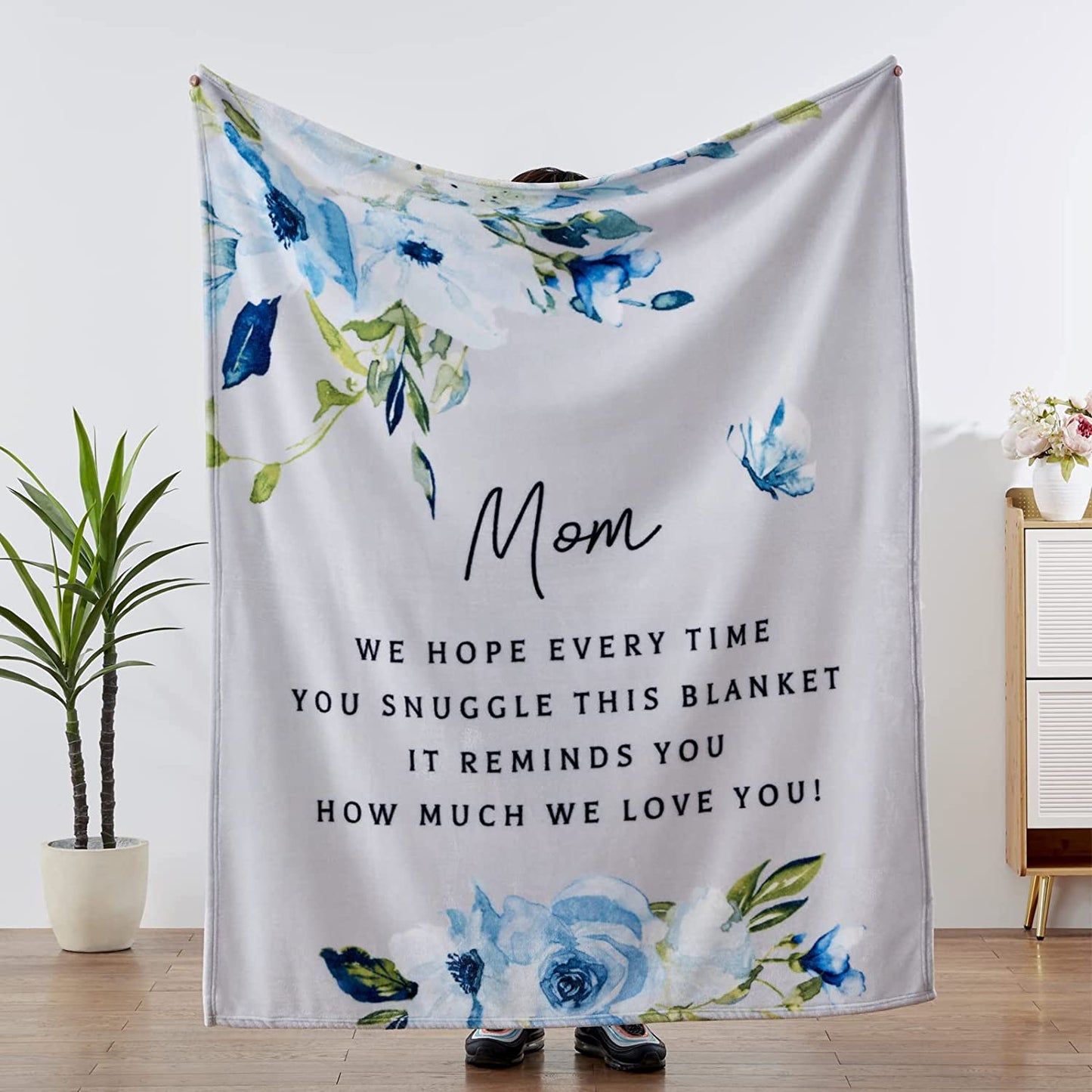 Personalized Mom/Nana/Auntie Blanket We Hope Every Time