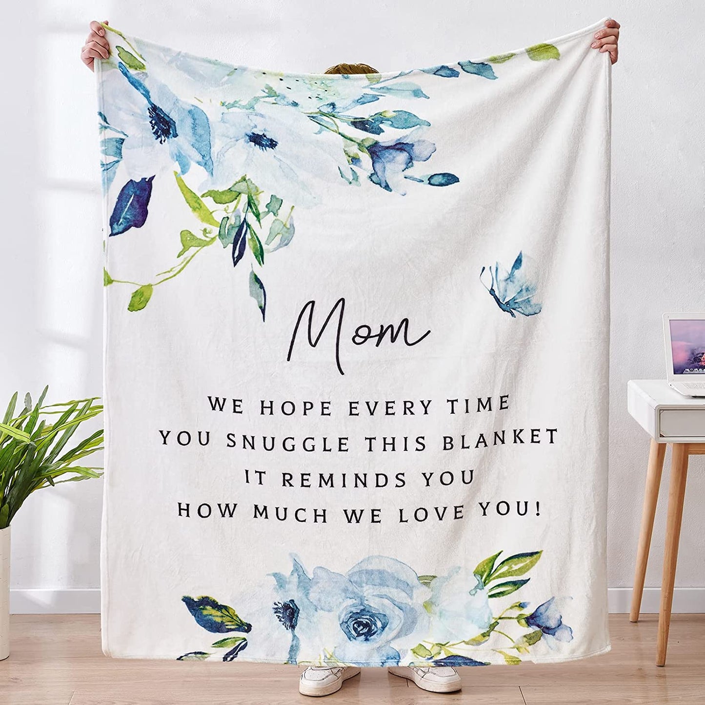 Personalized Mom/Nana/Auntie Blanket We Hope Every Time