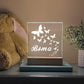 Personalized Cartoon Wood-base Night Light Multi Styles