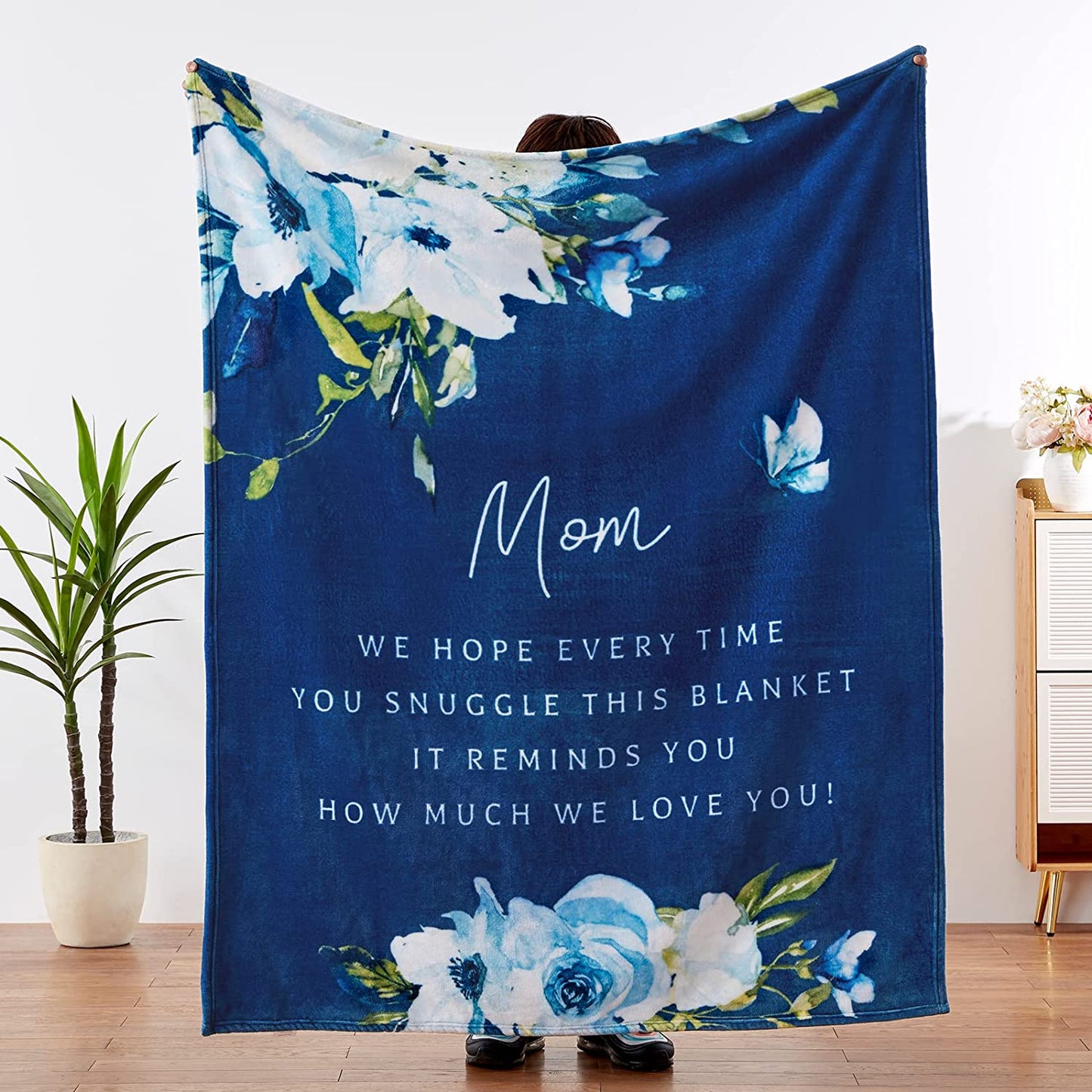 Personalized Mom/Nana/Auntie Blanket We Hope Every Time