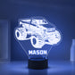 Personalized 7/16 Colors Changing Led Night Light Monster Trucks