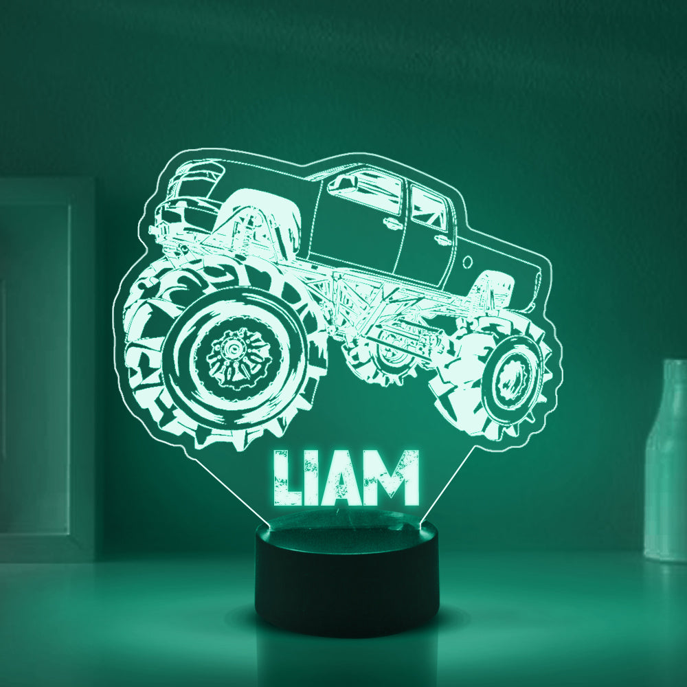 Personalized 7/16 Colors Changing Led Night Light Off Road Trucks
