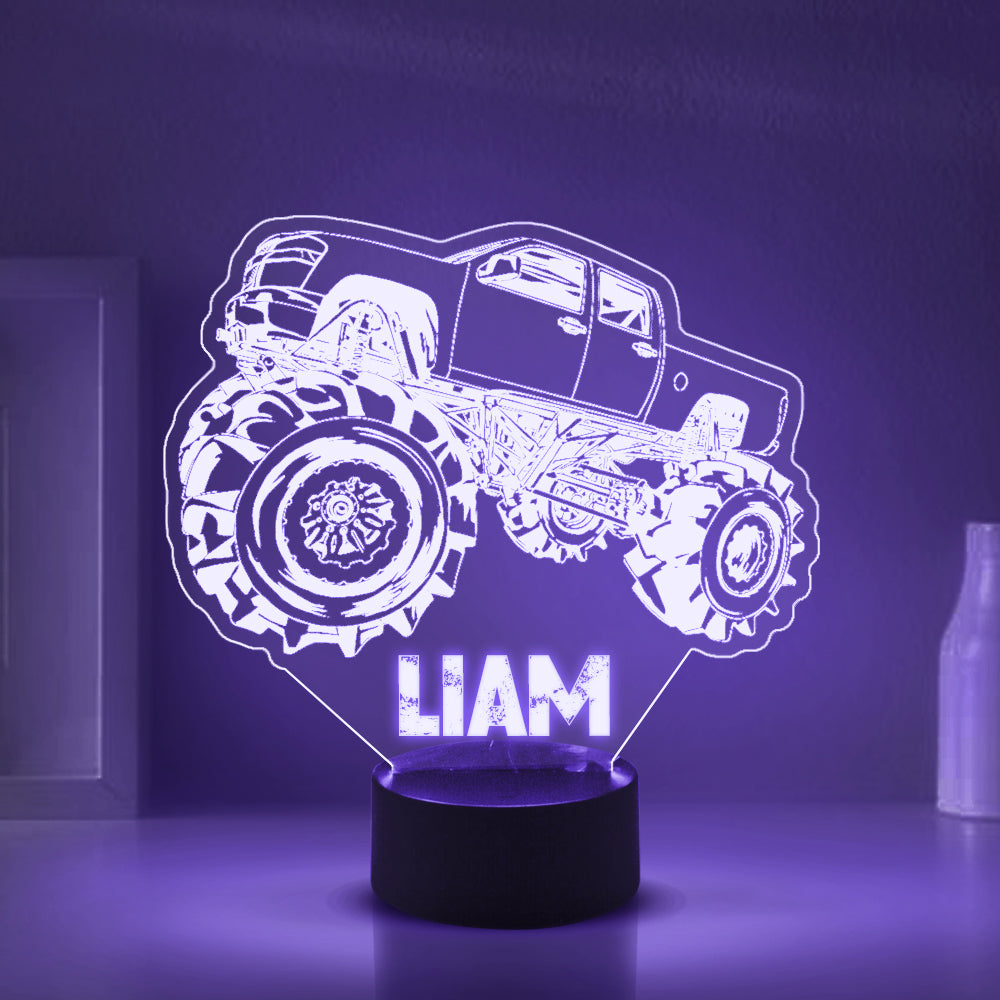 Personalized 7/16 Colors Changing Led Night Light Off Road Trucks