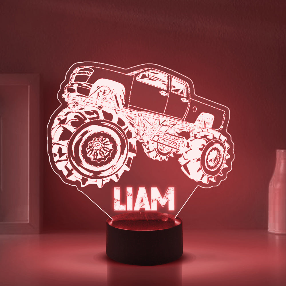 Personalized 7/16 Colors Changing Led Night Light Off Road Trucks