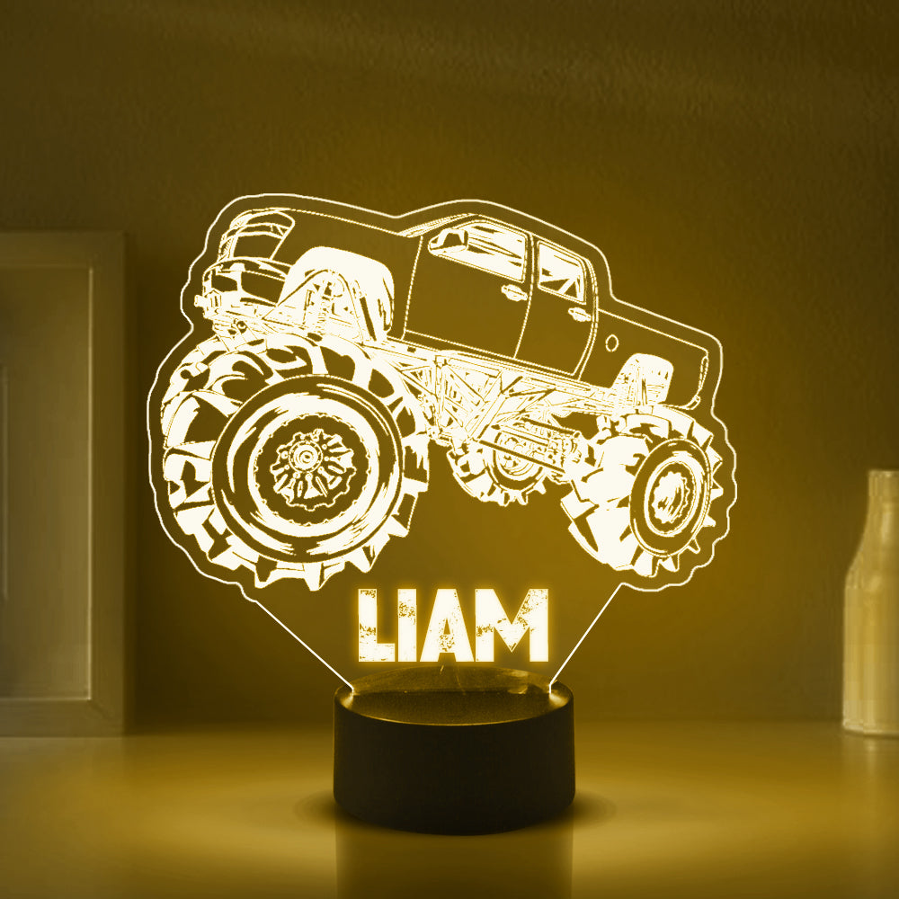 Personalized 7/16 Colors Changing Led Night Light Off Road Trucks