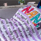 Personalized  Flora Mom/Nana/Auntie We Love You Blanket ｜110440
